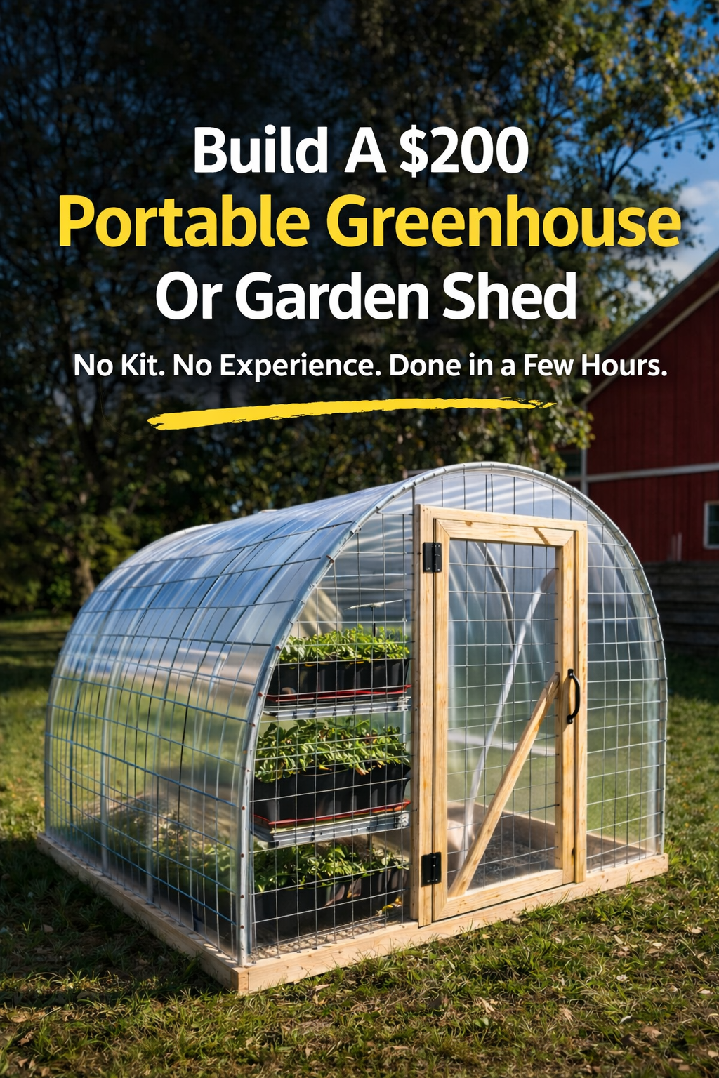 Build a Cattle Panel Greenhouse Guide